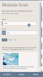 Mobile Screenshot of modularscale.com